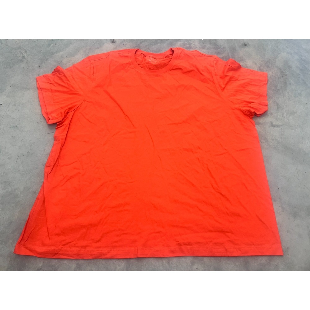 The Nike Tee-Shirt Mens 4XL Big Orange Short Sleeve Athletic Workout‎ Comfort